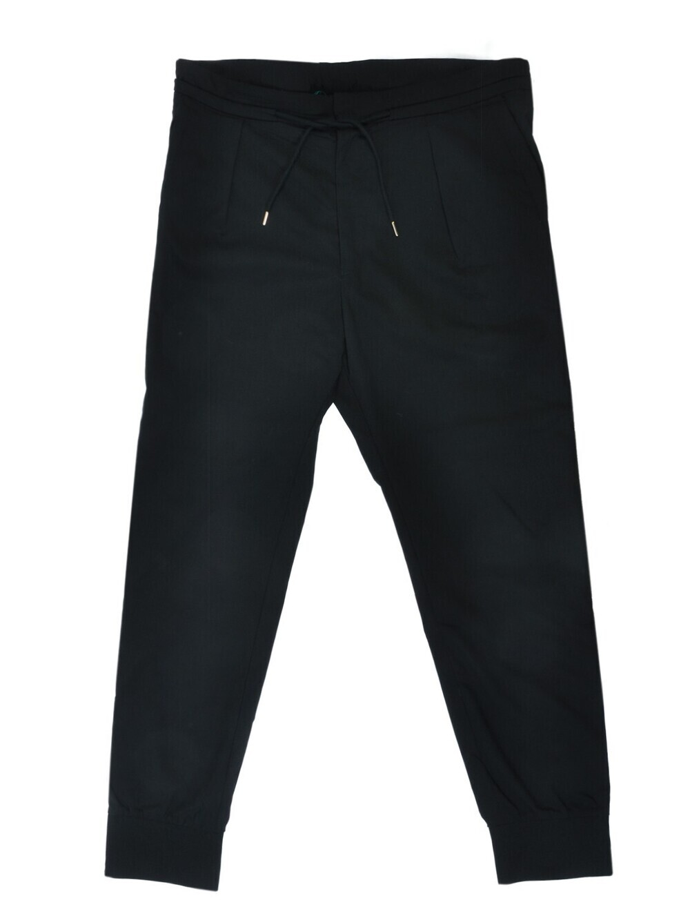 Paul Smith Black Pleated Drawstring Pants 36 35327